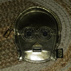 Loungefly Gold C-3PO Coin Purse
